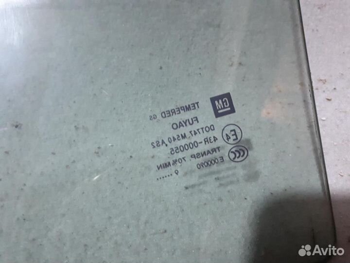 Стекло двери задней правой Opel Insignia 2008-2017