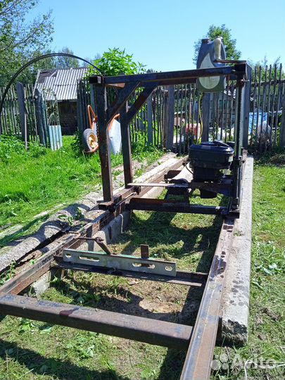 Шинная пилорама бензиновая