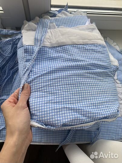 Бортики в детскую кроватку