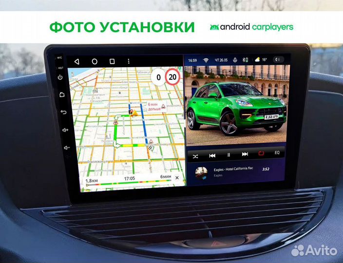 Магнитола android 2.32 Subaru Tribeca 07-14