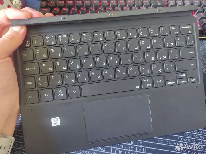 Клавиатура на samsung tab s7 s8 11 дюйм