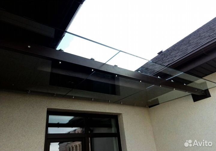 Стеклянные навесы