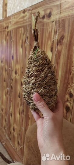 Гнездо для птички в клетку
