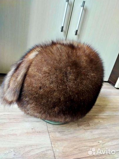 Шапка женская песец новая