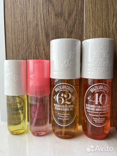 Sol De Janeiro мист, крем, скраб, масло, дезодоран