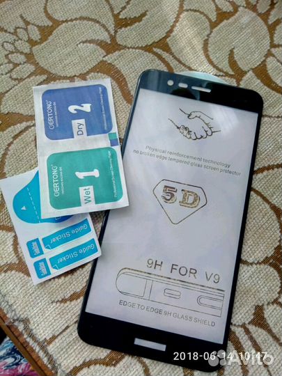 Стекло для Huawei 9, 8 pro