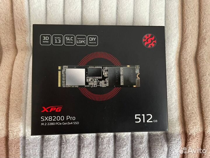 Твердотельный накопитель XPG SX8200 Pro 512 гб M.2