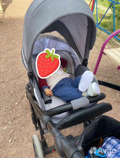 Детская коляска 2 в 1 бу