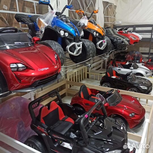 Детские электромобили новые в наличии