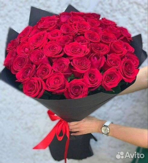 Розы 70 см Красные розы с доставкой
