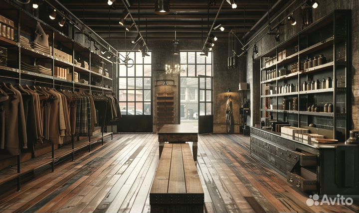 Оформление магазинов, шоу румов, витрин