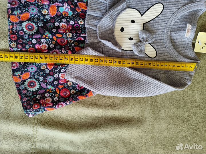 Платье для девочки 68-74