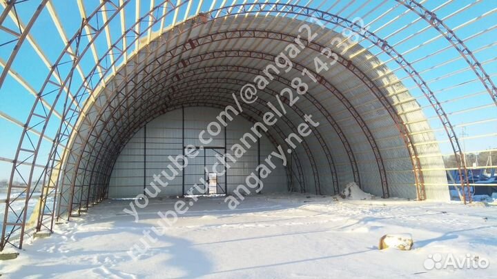 Ангар под ключ 773 м2