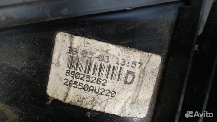 Фонарь (задний) Nissan Primera P12, 2006