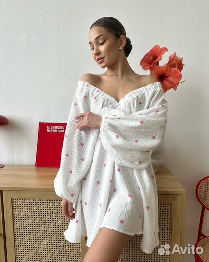 Платье летнее женское Муслин