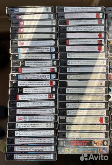 Видеокассеты фильмы 90-2000 годов