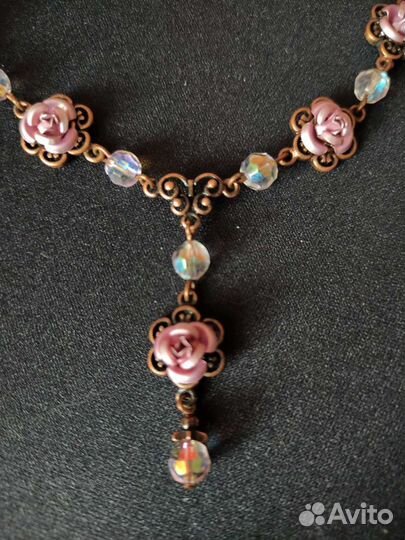 Колье и серьги