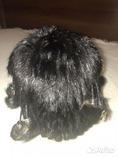 Шапка женская зимняя кролик- норка