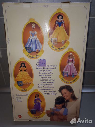 1997 Барби barbie Disney's Belle mattel