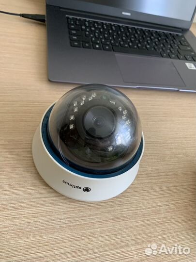 Муляж камеры видеонаблюдения купольная