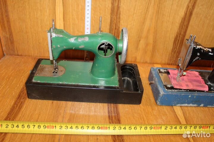Швейные детские машинки с футляром Утюг СССР