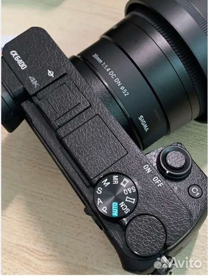 Sony alpha 6300 6400 наклейка