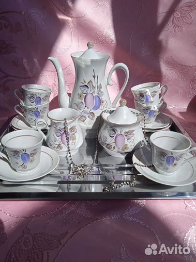 Раритетный кофейный сервиз 