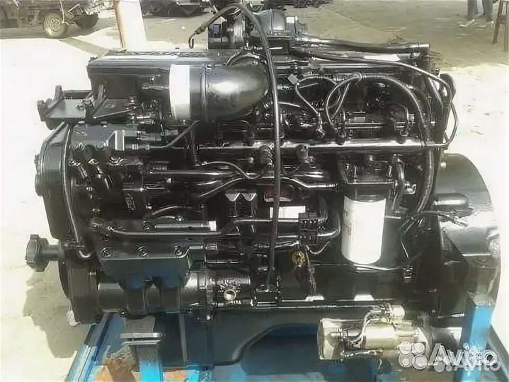 Двигатель c автобуса higer cummins isdе 140.30