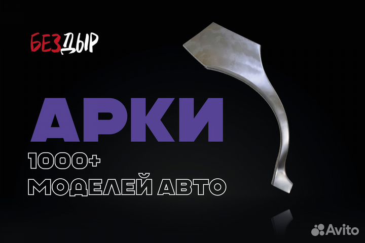 Арка Volkswagen Caddy 2 правая