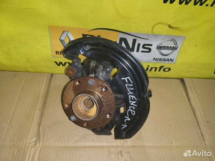 Поворотный кулак передний левый Renault Megane 3