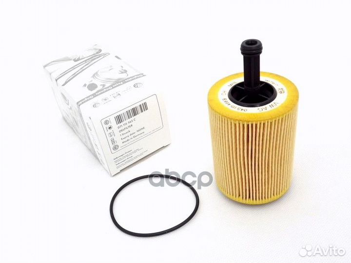 Фильтр масляный skoda Rapid LCV 071115562C VAG