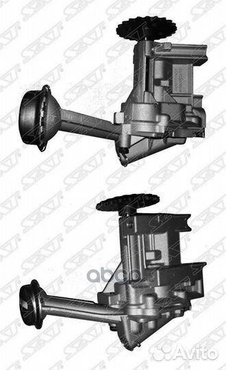 Насос масляный renault logan/sandero/duster 04