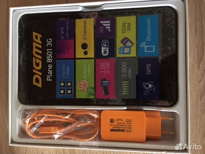 Планшет digma plane 8501 3G
