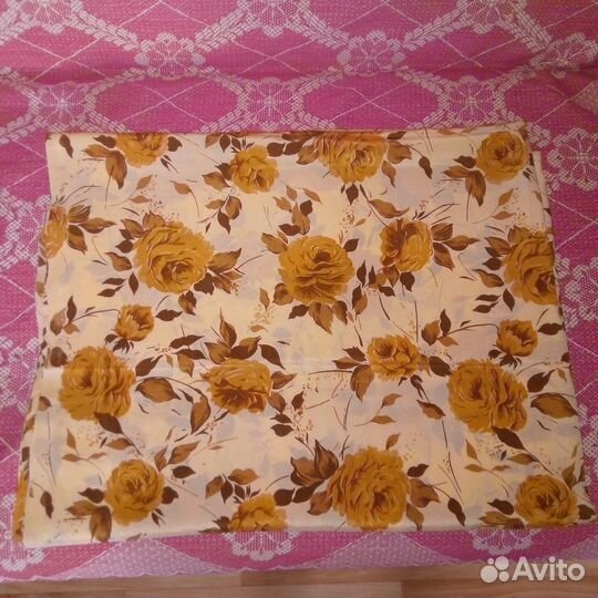 Отрез ткани крепдешин СССР