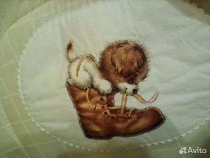 Бортики в кроватку, как новые