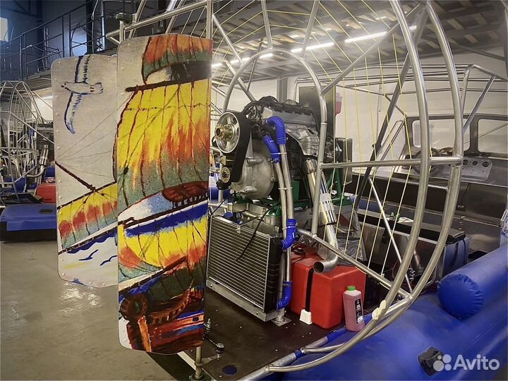 Аэролодка «Бриз 535» Honda D17 135 л.с