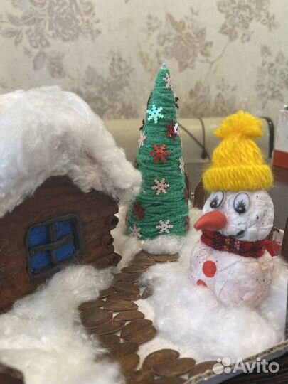 Поделка зимняя