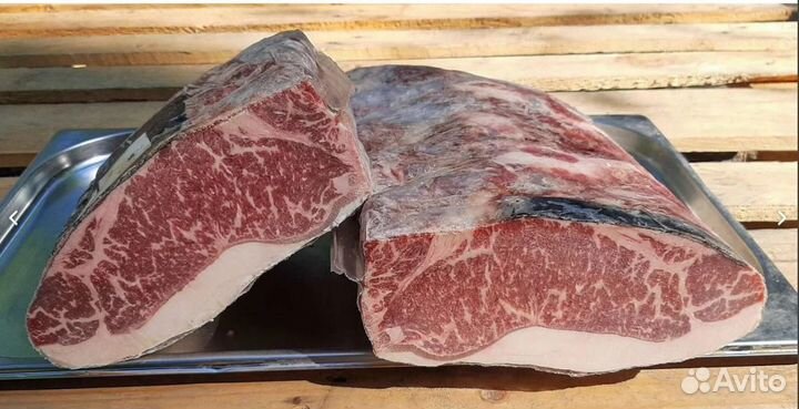 Мраморная говядина/рибай/стриплоин/брискет/вырезка