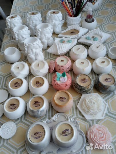 Арома свечи в наличии и под заказ, ручная работа
