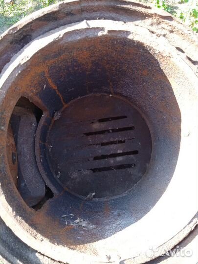 Печь буржуйка чугунная СССР