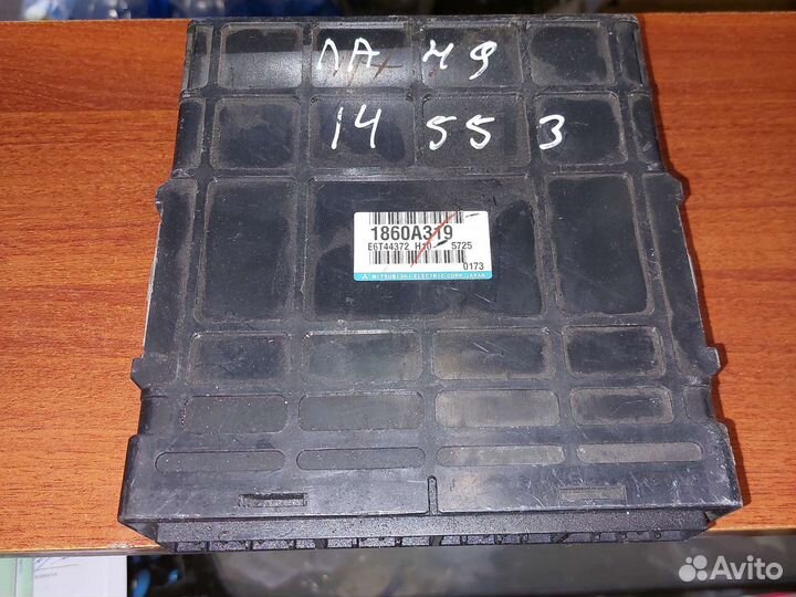 Блок управления двигателем 1860A319 4G18 лансер 9