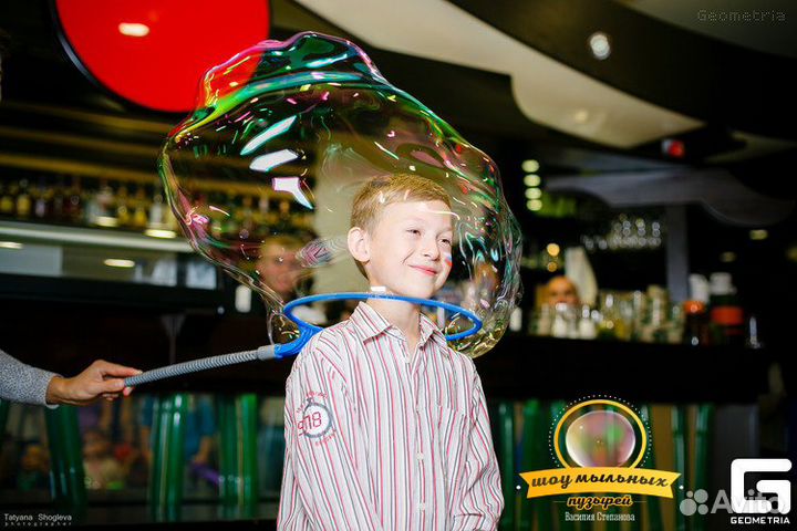 Шоу мыльных пузырей на Ваш праздник