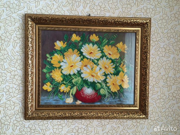 Картина вышивка бисером