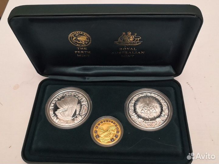 Набор монет Сидней олимпиада 2000