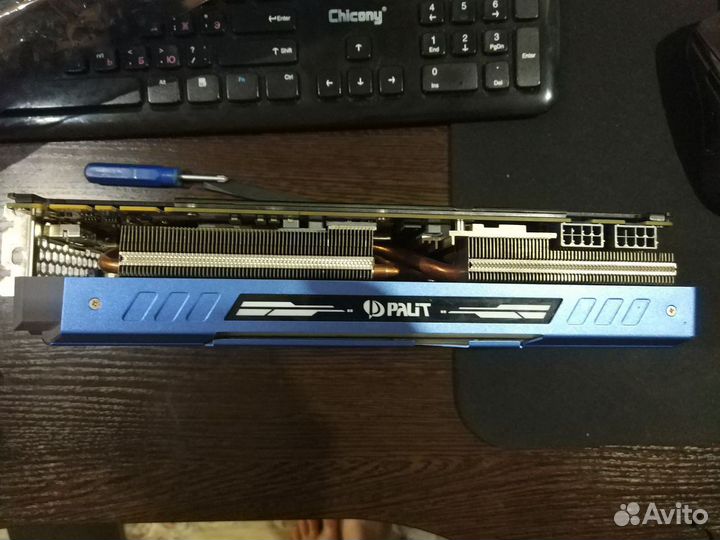 Видеокарта palit gtx 1080ti gamerock premium 11gb