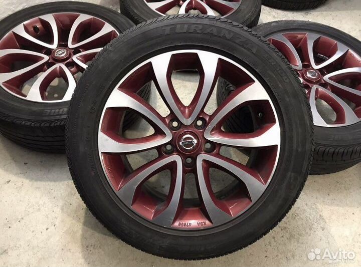 215/55/17 Bridgestone (5x114.3/цо 66.1)