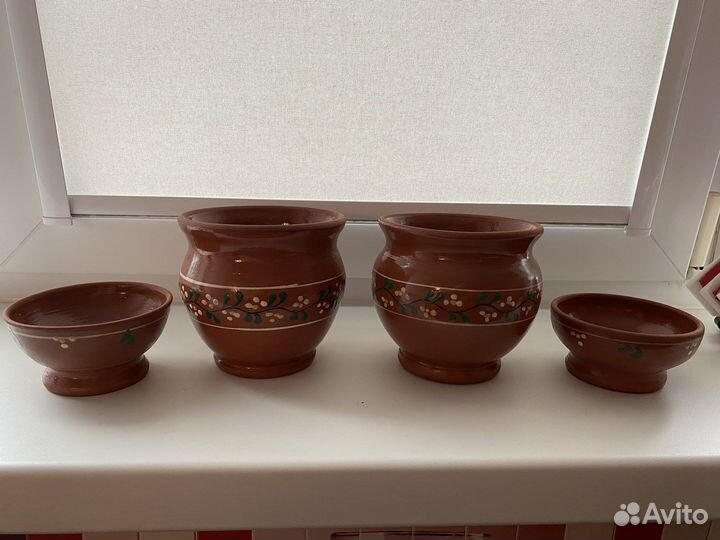 Глиняная посуда ручной работы