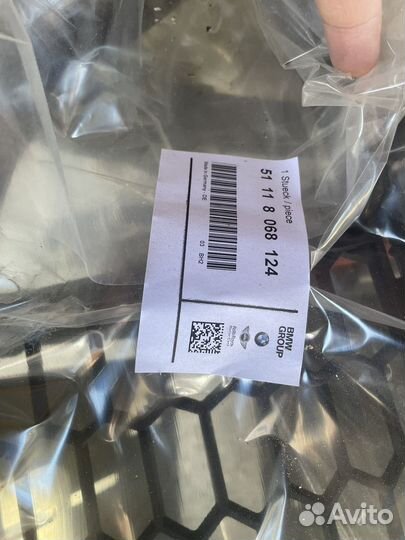 BMW F30 F31 Решетка нижняя средняя M - пакет