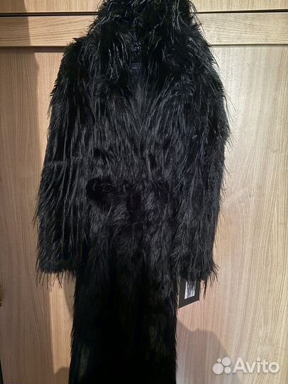 Шуба лама страус новая