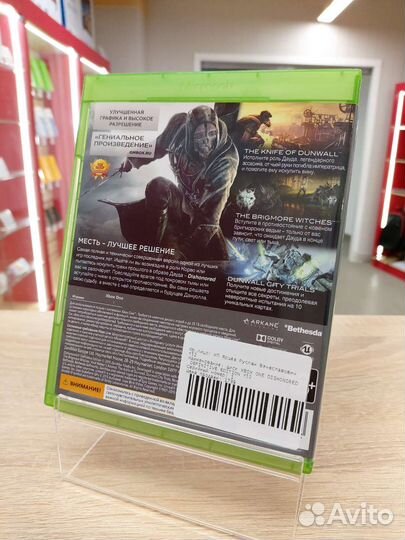 Диск xbox One Dishonored Definitive Edition